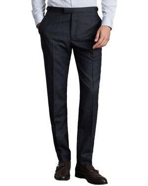 Reiss Dunn Wool Formal Trouser - Blue