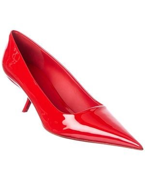 Ferragamo 64 Patent Pump - Red