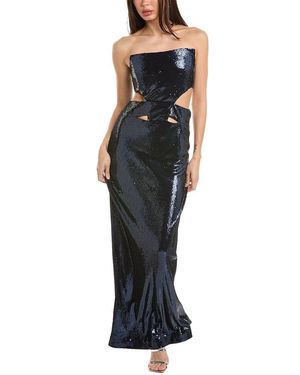 Et Ochs Ava Strapless Gown - Black