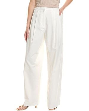 Proenza Schouler Helena Pleated Pant - White