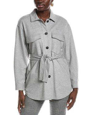 Peserico Wool-Blend Jacket - Gray