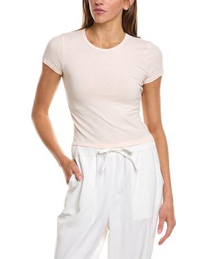 James Perse Cropped Sport T-shirt - White