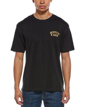 Scotch & Soda Graphic T-Shirt - Black