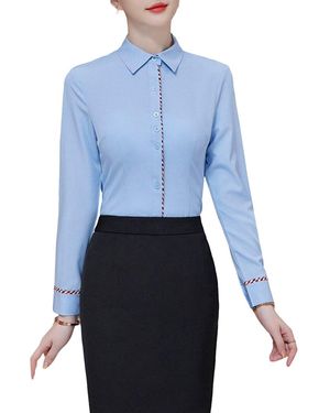 Bossy Chic Shirt - Blue