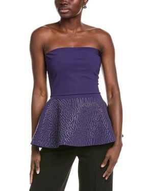 La Petite Robe Di Chiara Boni Yumiko Blouse - Purple
