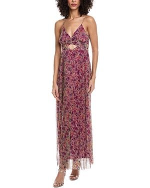 Ba&sh Robe Crawford Dress - Red