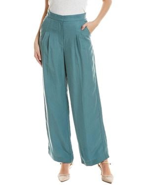 Ba&sh Gadwin Linen-Blend Pant - Blue