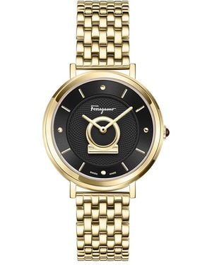 Ferragamo Minuetto Watch - Metallic