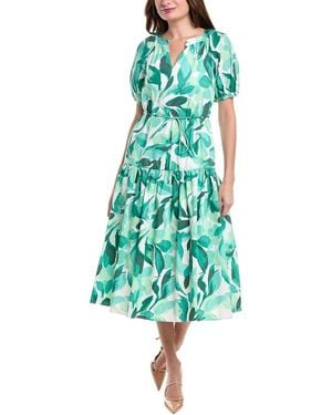 Julia Jordan Midi Dress - Green