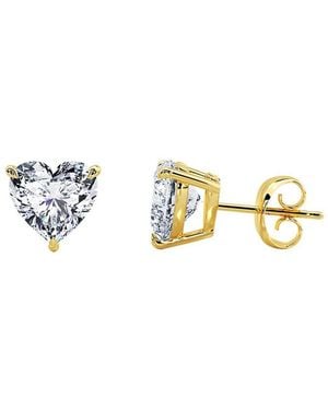Lab Grown Diamonds 14K 2.50 Ct. Tw. Lab-Grown Diamond Earrings - Metallic