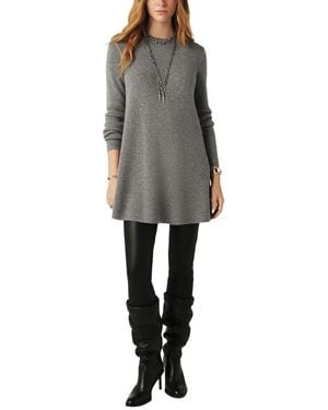 Ba&sh Camine Cashmere-Blend Dress - Grey