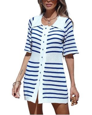 Nino Balcutti Mini Dress - Blue