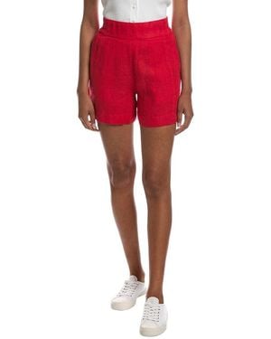 Michael Stars Mavis Linen Short - Red