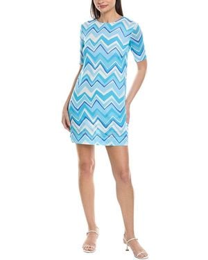 Missoni Zig Zag Mini Dress - Blue
