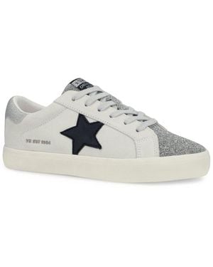 Vintage Havana Flair 52 Leather Trainer - Grey