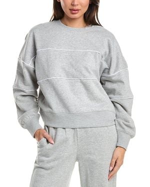 Beyond Yoga Luxefleece Piper Boxy Sweatshirt - Gray