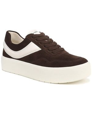 Vince Benfield Court Suede Sneaker - Brown