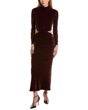 Bardot Alonza Cutout Maxi Dress - Red