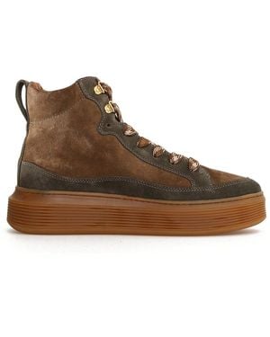 Voile Blanche Brig Leather Bootie - Brown