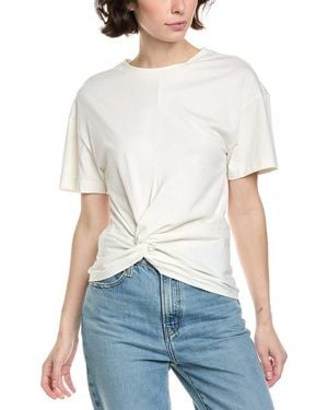 Rag & Bone Mia Draped T-Shirt - White