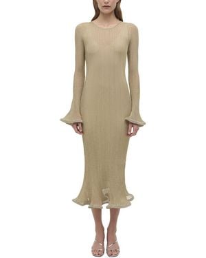 Jonathan Simkhai Chessie Midi Dress - Natural