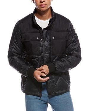 Pajar Obsidian Lightweight Quilted Shacket - Black