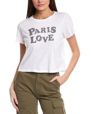 Sundry Paris Love T-Shirt - White