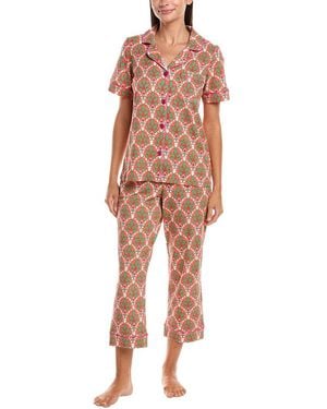 Bedhead Pyjamas 2Pc Pyjama Pant Set - Orange