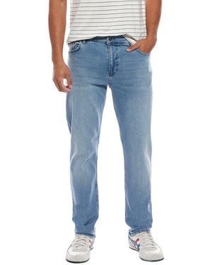 Roberto Cavalli Straight Washed Jean - Blue