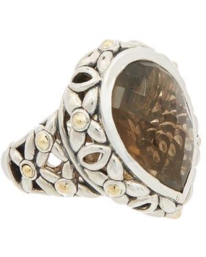 Effy Fine Jewelry 18K & 8.80 Ct. Tw. Smoky Quartz Ring - White