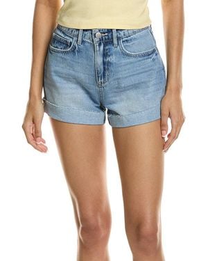 L'Agence Jazzy High-rise Cuffed Short - Blue