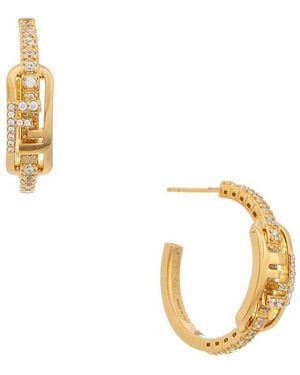 Fendi O'lock Earrings - Metallic
