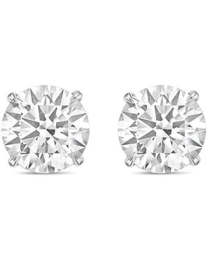 Diana M. Jewels Diana M. Fine Jewelry 14K 8.00 Ct. Tw. Lab-Grown Diamond Studs - Metallic