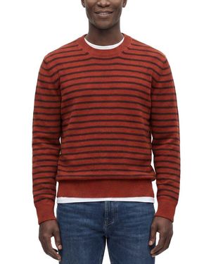 Todd Synder X Champion Wool Striped Crewneck Jumper - Red