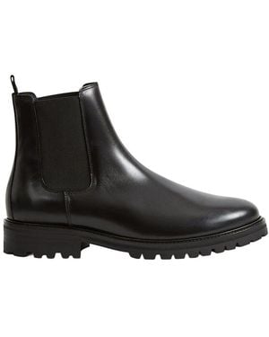 Reiss Chiltern Leather Chelsea Boot - Black