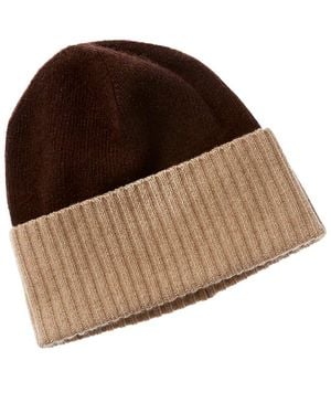 Portolano Cashmere Hat - Brown