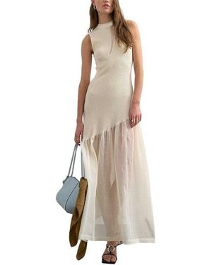Tedora Maxi Dress - Natural