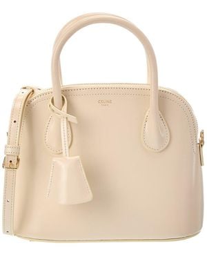 Celine Leather Shoulder Bag - Natural