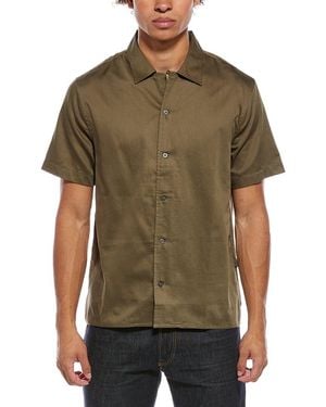 John Varvatos Danny Camp Shirt - Green