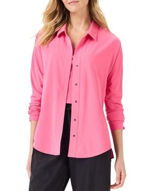 NIC+ZOE Tech Stretch Shirt - Pink