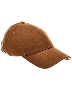 Saint Laurent Cashmere Cap - Brown