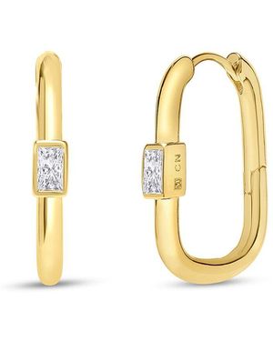 Bruno Magli Plated Earrings - Metallic