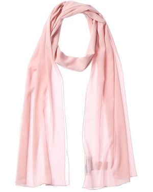 スカーフ Dolce & Gabbana Dolce & Gabbana Scarfs Pink DOLCE & GABBANA Scarf Pink Silk Rectangle Women Wrap Shawl