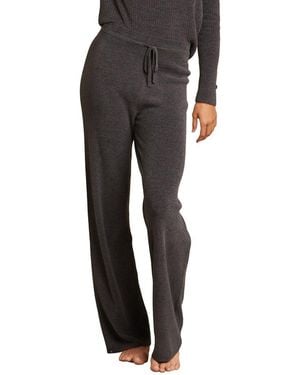 Barefoot Dreams Rib Pant - Black