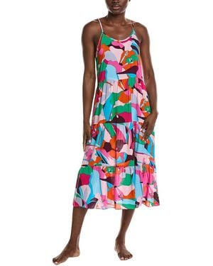 Sanctuary Maxi Chemise - Red