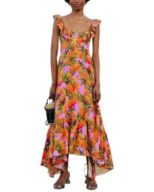 FARM Rio Maxi Dress - Red