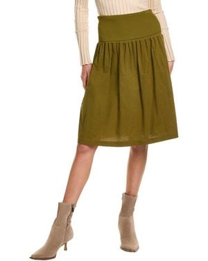 Proenza Schouler Armina Mini Skirt - Green