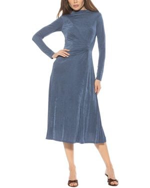 Alexia Admor Marla Fit And Flare Dress - Blue
