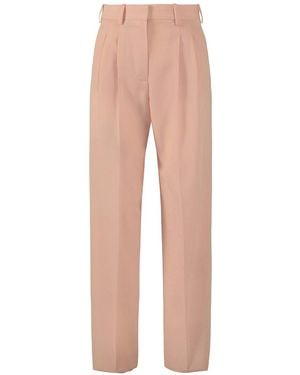 Stella McCartney Wool-Blend Pant - Pink