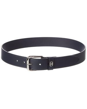 Gucci Interlocking G Leather Belt - Blue